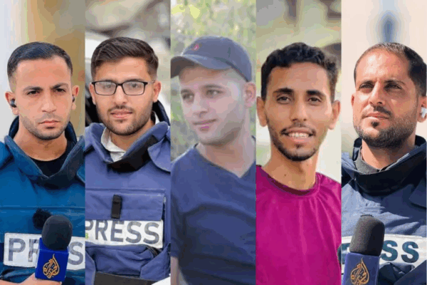 Seis periodistas muertos en ataque israelí en Gaza; cinco eran colaboradores de Al Jazeera
